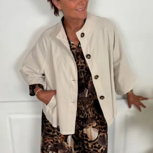 Marta Du Chateau Jakke - Jessamy - Beige81038