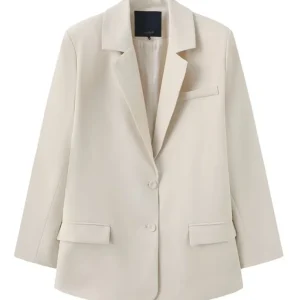 Luxzuz Blazer - Sussan - White Sand