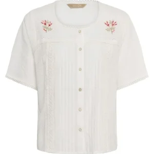 Culture Skjorte - Velveta SS - Spring Gardenia