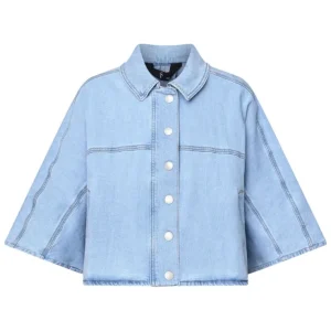 Sisters Point Jakke - Felka - L. Blue denim