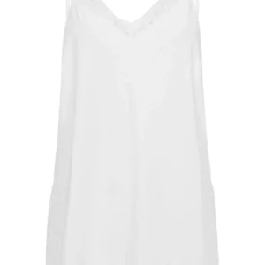 Freequent Topp - Bicco Lace - Off-white