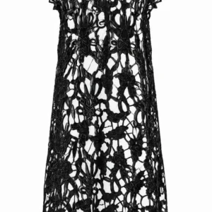 Tim & Simonsen Kjole - Bodil Lace - Black