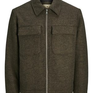Russel Wool Blend Jacket Brun