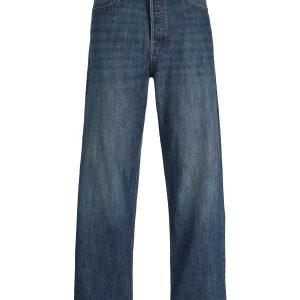 Alex Baggy Jeans Mørk Blå Melert