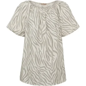 Marta Du Chateau Topp - Luciana Zebra - Beige