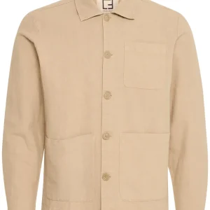 Edgar Garment Dyed Linen Jacket Beige