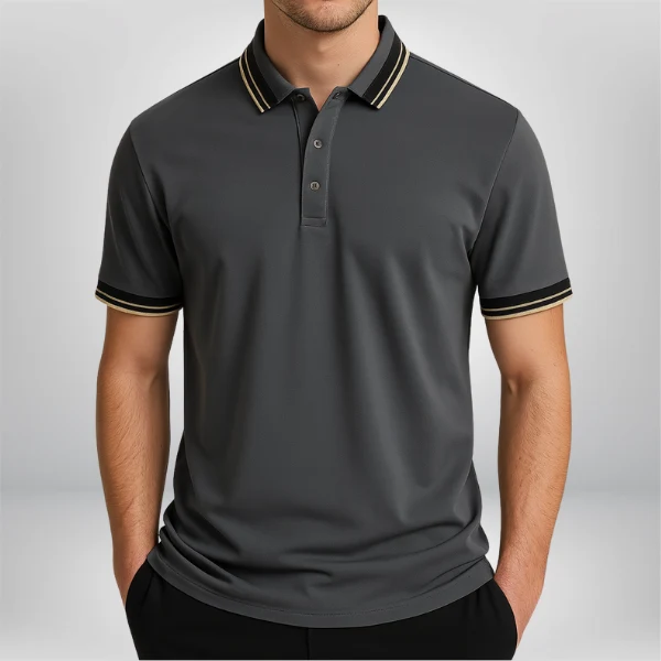 Isak | Polo s kontrastními detaily