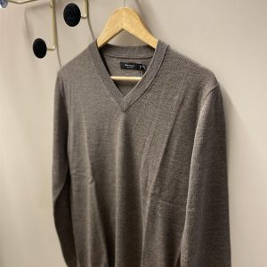 Viggo Merino Pullover Brun Melert