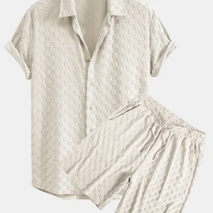 Damask Håndkle Skjorte og Shorts