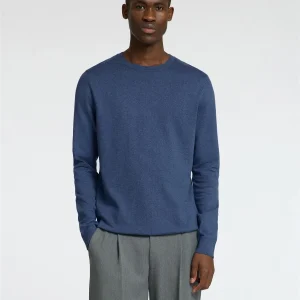 Berg Crew Neck Blå