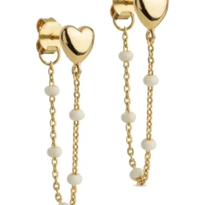 ENAMEL Copenhagen Øreringer - Lola Heart - Daisy