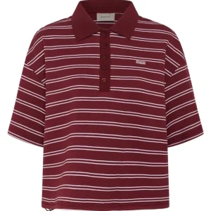 Gestuz T-shirt - Pilova - Cabernet Striped