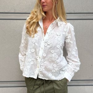 Continue Bluse - Minna - 02 White