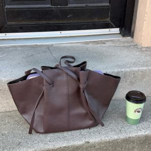 Say INA Copenhagen Veske - Amanda - Dark Brown PU Leather