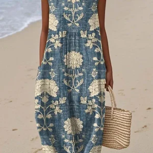 Belle™ Boho Midikjole