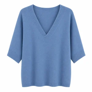 Marta Du Chateau Genser - Inaya - Jeans Blue Melange